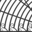 Abia Wrought Iron Outdoor Tree Bench-1590060483