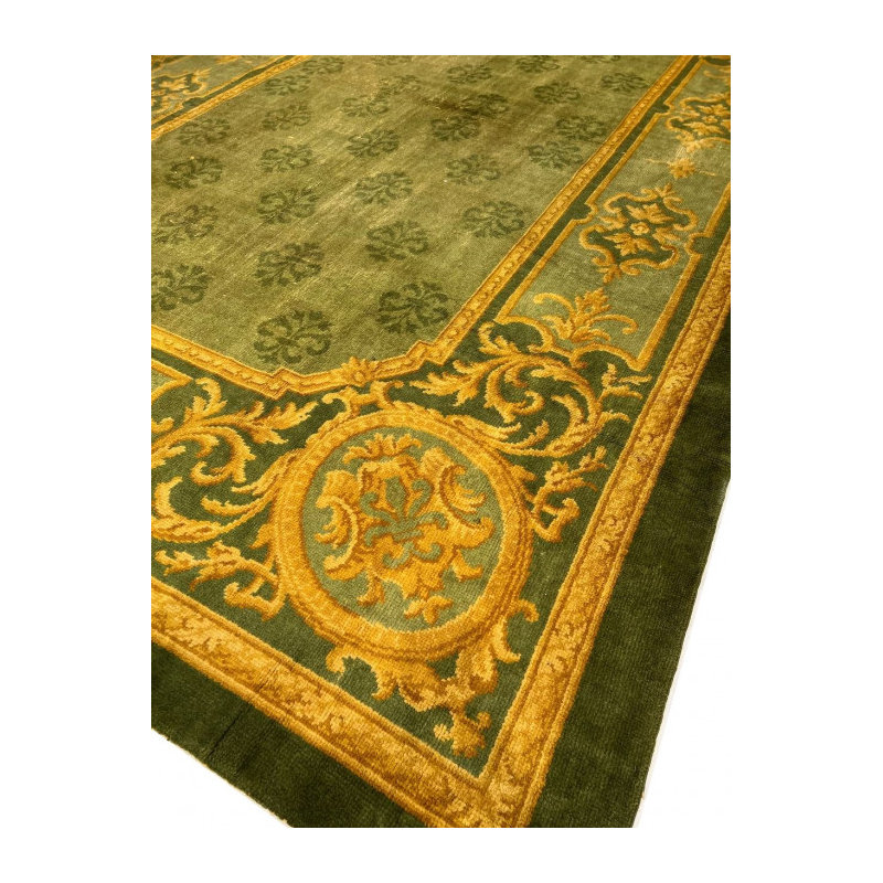 Donegal Green Handmade  Rug 10'9'' X 16'5''
