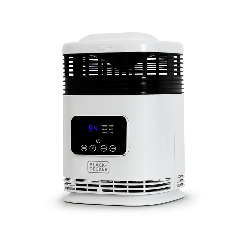 360° Surround 1,500 Watt Electric Fan Compact Heater