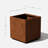 Corten Steel Series Cube Planter Box-15304615