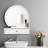 Aakiyah Engineered Wood Flat Wall Mirror with Drawers