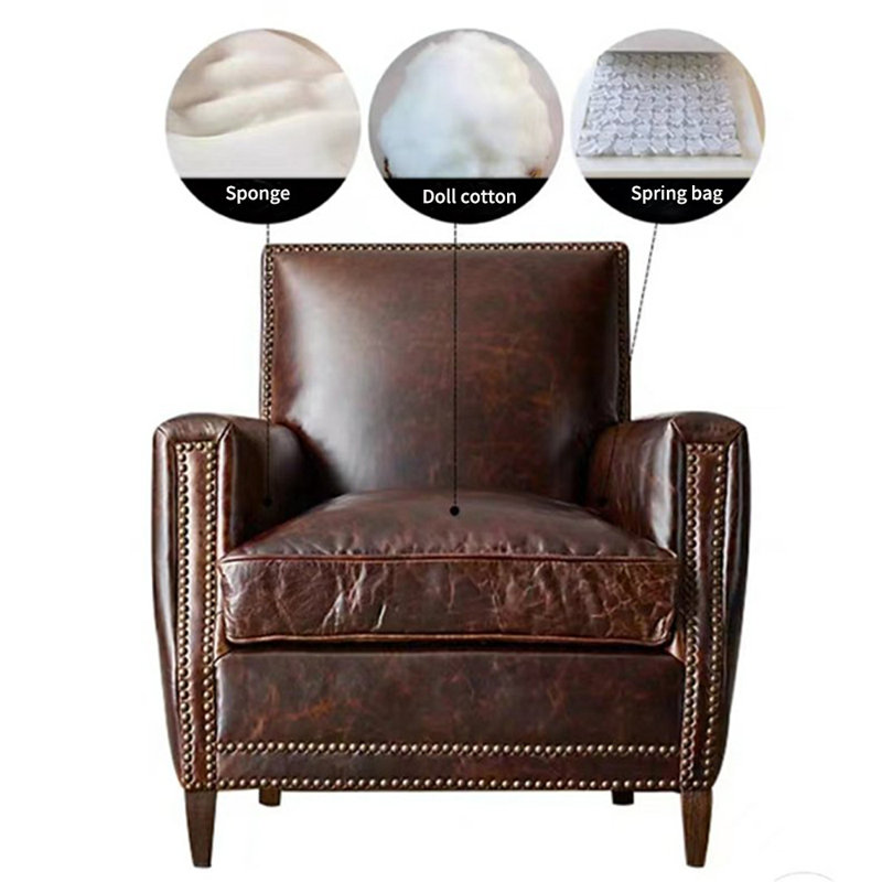 Chaise de loisir légère et luxueuse