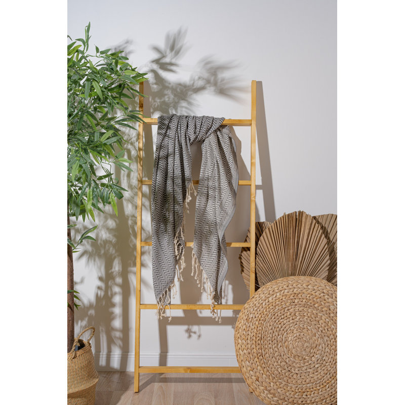 Luxueuse serviette de plage 100% coton Fouta, 39,4 po x 70,9 po | Doux et léger, 7,9 oz / pied carré | Idéal pour la plage, la piscine et le spa | Séchage rapide, entretien facile - lavage délicat à 104 ° F, séchage par culbutage à basse température