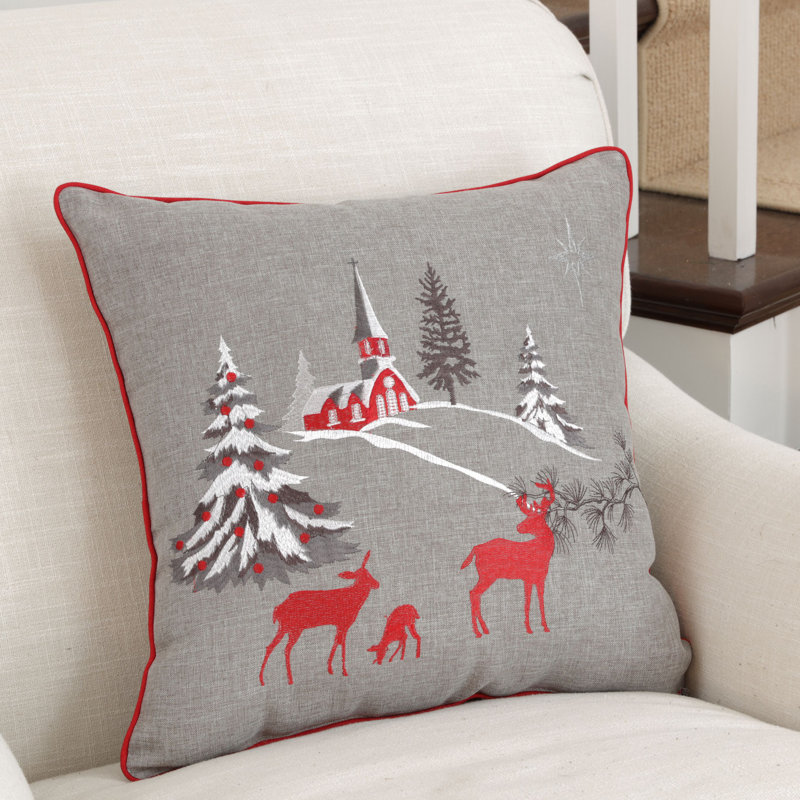 Reversible Throw Pillow