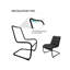 Fauteuil d'appoint rembourré Chumy-444017752