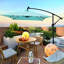 Parasol rectangulaire pour terrasse extérieure 2X3M-233113795