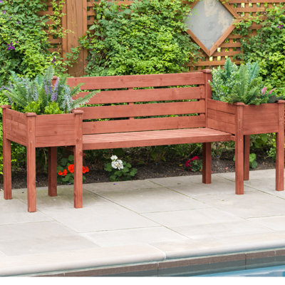 Harper Solid Wood Outdoor Bench
