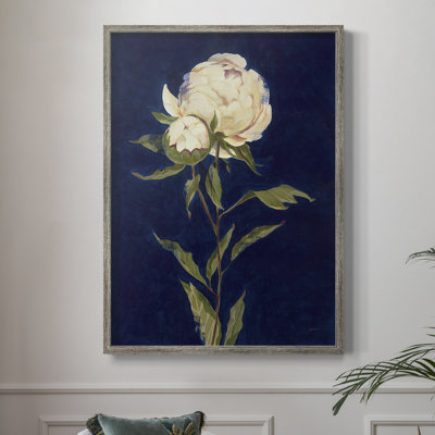 Impression encadrée «PRETTY AS A PEONY II» - bois massif