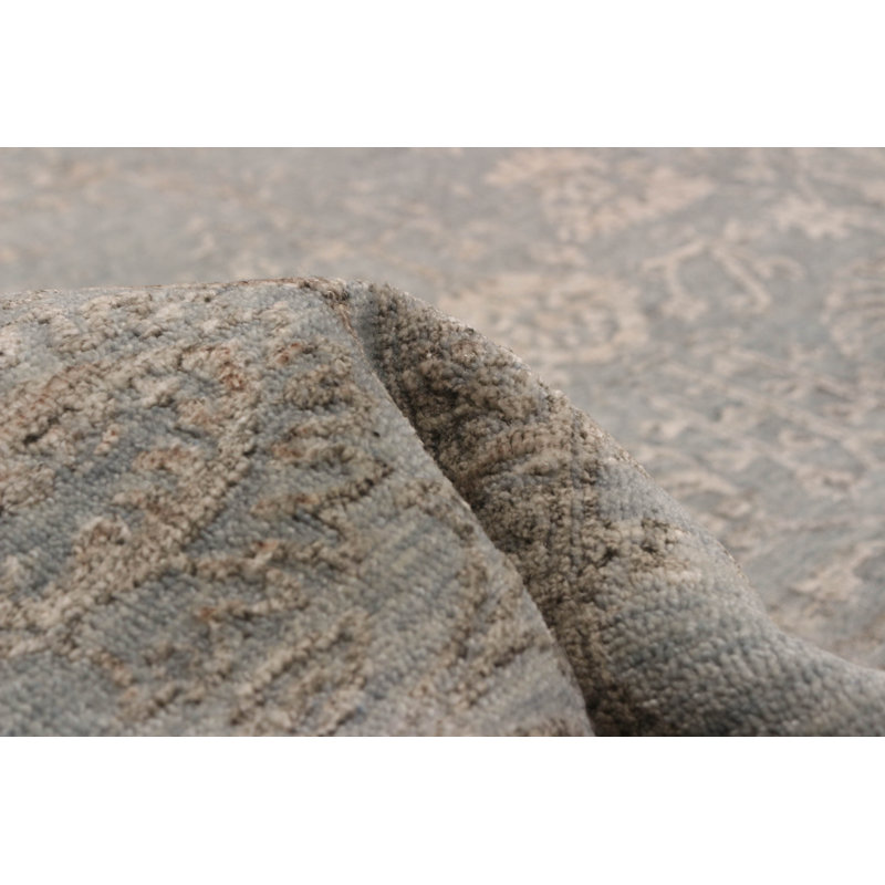 Tapis gris Heritage 5 pi 6 po x 8 pi 0 po