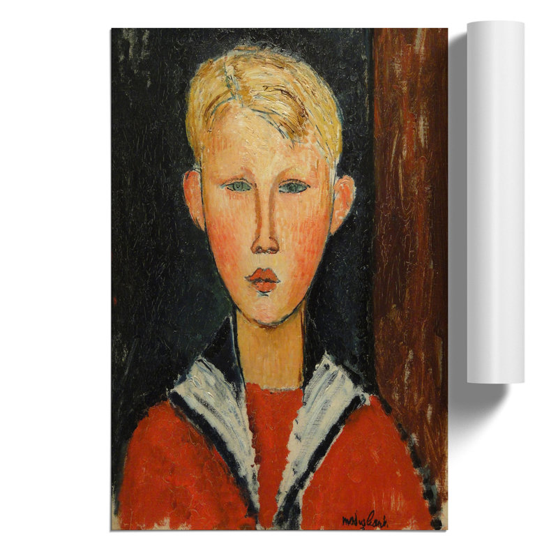 The Blue-Eyed Boy - No Frame Print, 59cm H x 42cm W x 0.1cm D