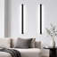 Danazia Black LED Flush Mounted Sconce-1633034439-1633034433