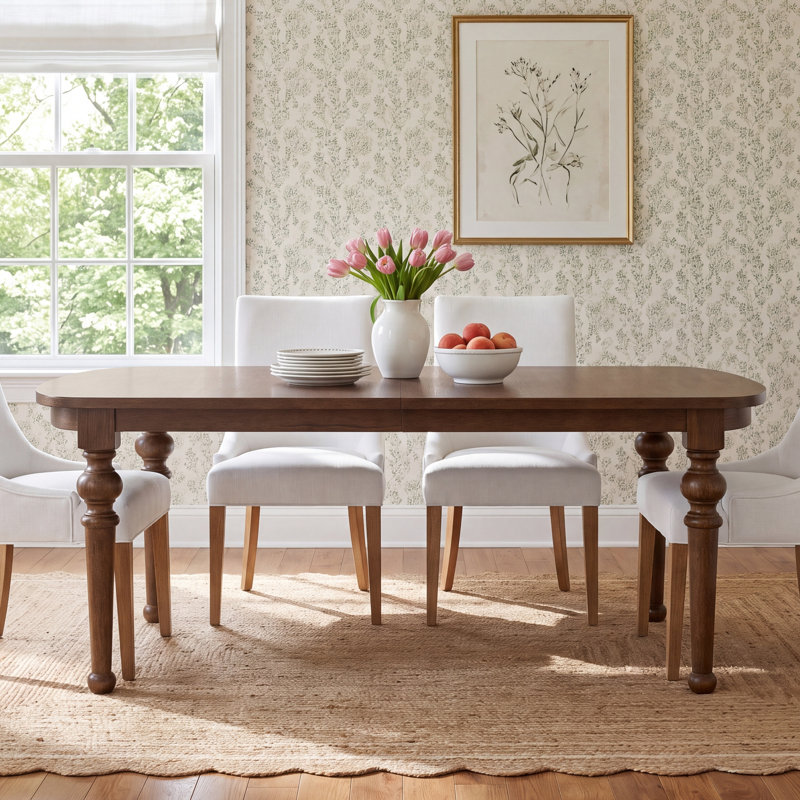 Billie Turned Leg Dining Table