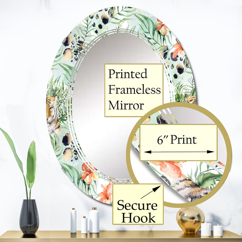 Miroir de salle de bain sans cadre, 36 po x 24 po