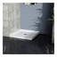Base de douche 36 po x 36 po Goodyo, drain centré et seuil simple Goodyo