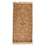 Hand Knotted Wool Area Rug in Camel
