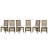 Slat Back Side Chair (Set of 6)-88387944