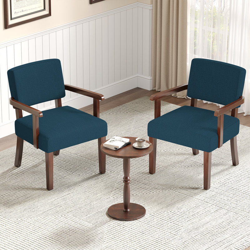 Fauteuil Aronas, Lin bleu