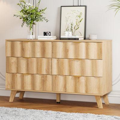 Crestside 6 Drawer 47.2" W Double Dresser
