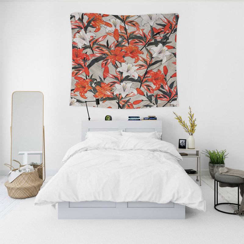 Tapisserie murale, H 88 po x l 104 po
