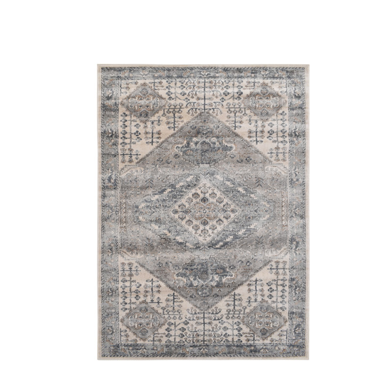 Knowlton Rectangle Abstract Area Rug, Rectangle 160 x 230cm