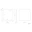 Abiyah Flat Wall Mirror