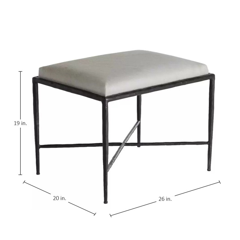 Devoe Iron Accent Stool