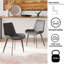 Ensemble de table de salle à manger 6 pièces avec chaises en similicuir, ensemble de salle à manger 7 pièces-738815759-754246015-754246014