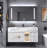 Sienna- White Wall Mounted Bathroom Vanity 36"