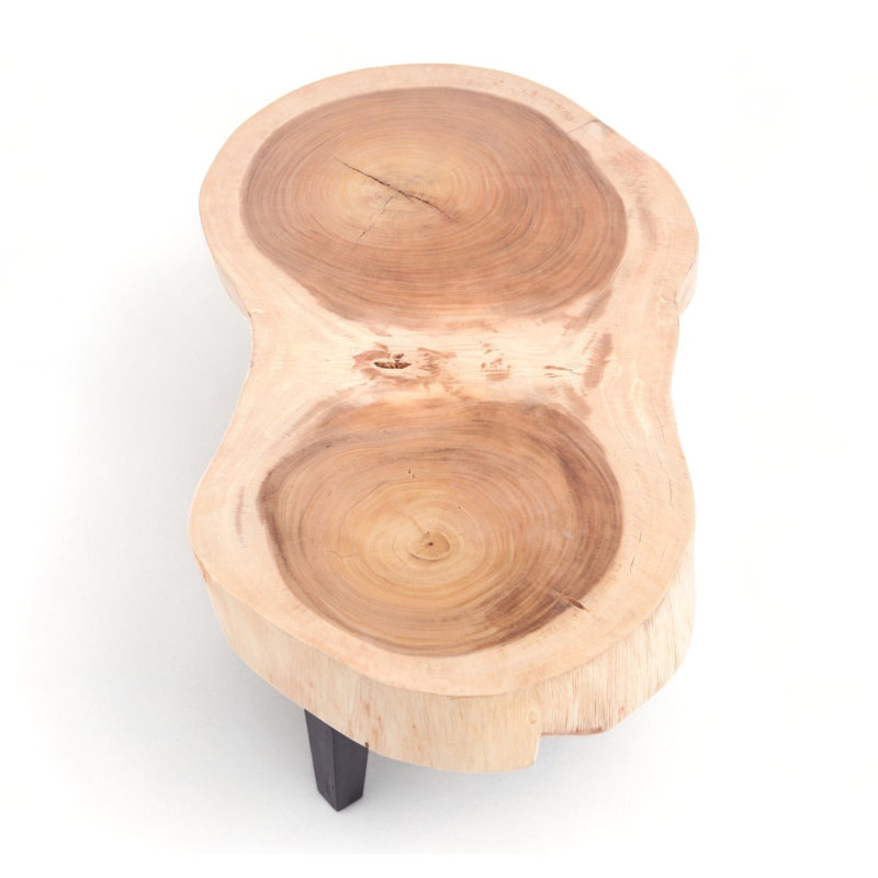 Table basse à double anneau Living Edge