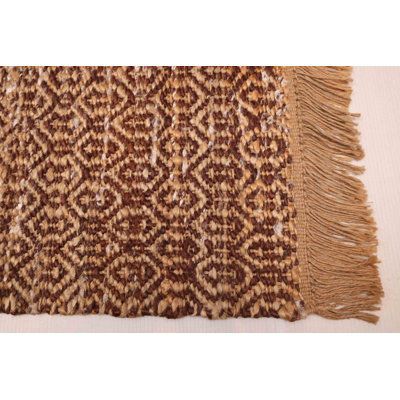 Palas Denizli Brown Rug 5'6" x 7'8"