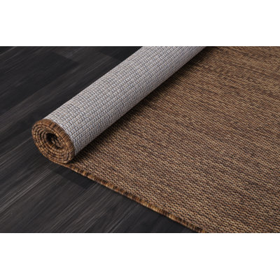 Tapis intérieur / extérieur brun Waikiki