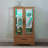 Lighted Glass Curio Display Cabinet With Adjustable Shelves - 2 Doors