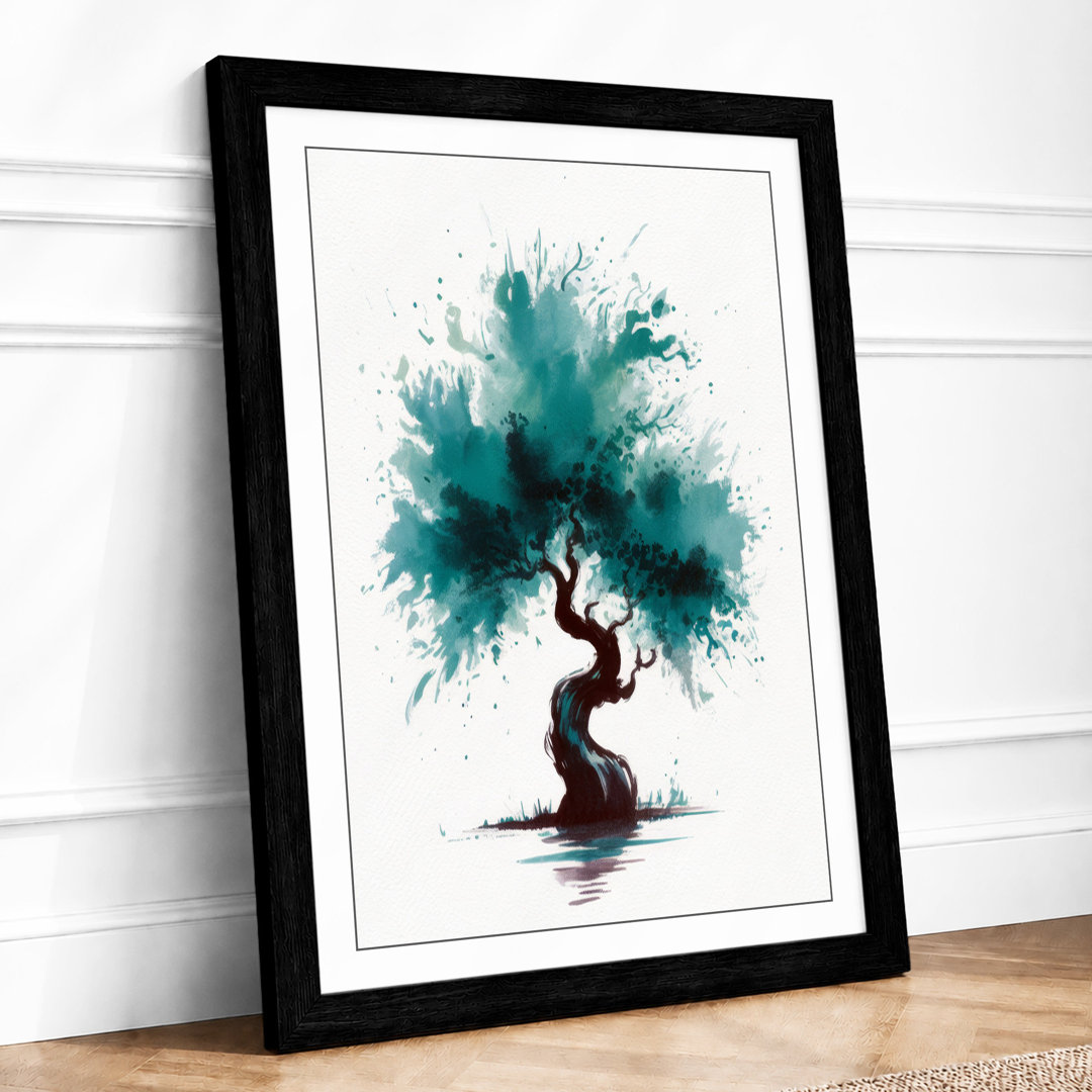 Release in Colour Modern Framed Art Print