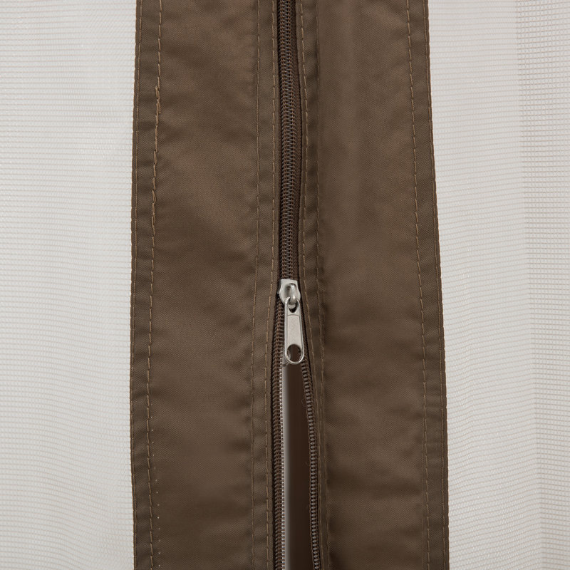 Beige Polyester Mosquito Netting for 9.5x9.5 ft Gazebo