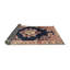 Tapis traditionnel rouge / noir Gintautas-1596417578