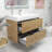 35.4'' Single Bathroom Vanity with Acrylic Top-270177626