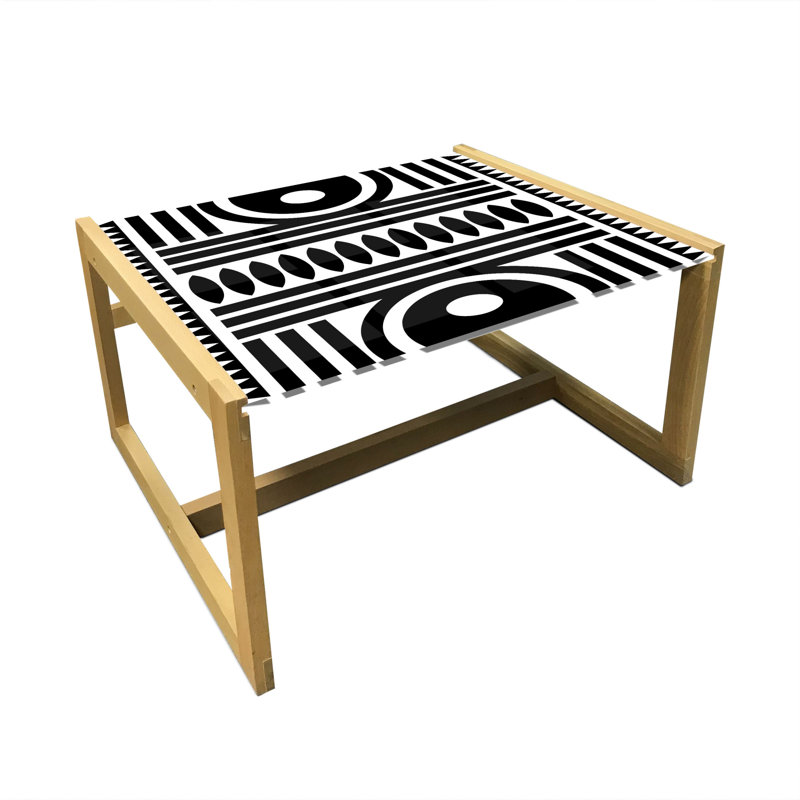 Hennah Sled Coffee Table, 40cm H x 74cm W x 62cm D