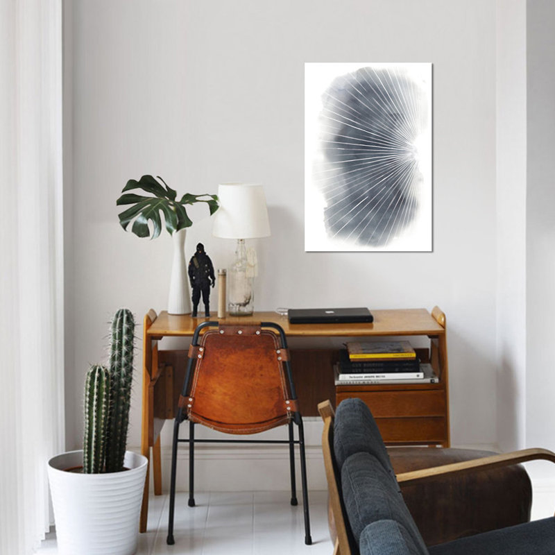 «Rays I», reproduction sur toile, H 26 po x l 18 po x P 1,5 po, Toile tendue, Pas de tapis