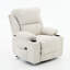 Fauteuil inclinable chauffant et massant télécommandé-2048658221