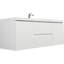 Meuble-lavabo flottant 60 po avec lavabo, meuble-lavabo mural moderne avec lavabo à surface solide et tiroirs à fermeture en douceur 60 po-106715870