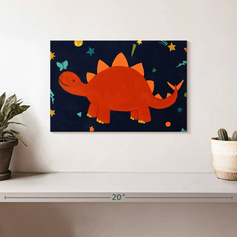Brampt Starry Dinos I, 8" H x 12" W