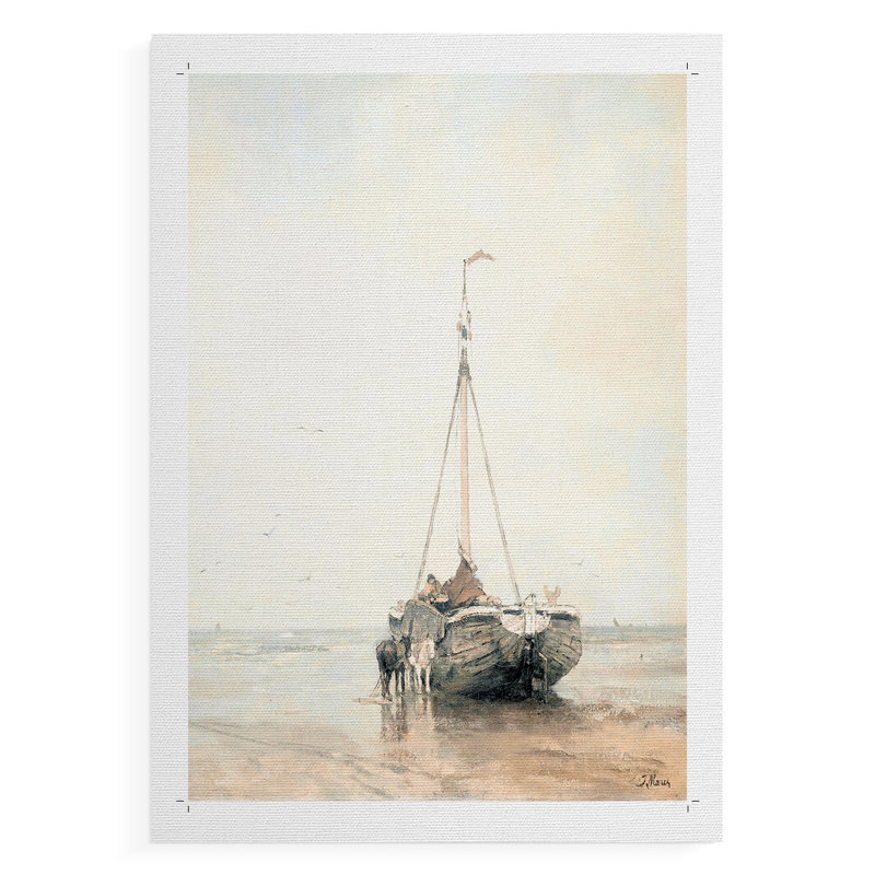 Impression nautique rétro - impression sur toile seulement - non encadrée, H 36 po x l 24 po