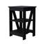 2-Shelf Black Table, Ideal For Living Room Storage And Decoration Table - Enhance Your Home Decor-1120734676-1120734678