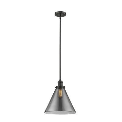 Luminaire suspendu conique à 1 lumière Anner