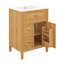 Meuble-lavabo 24 po avec lavabo, meuble-lavabo simple avec 1 tiroir rabattable, 2 tiroirs et tablette réglable-567562260