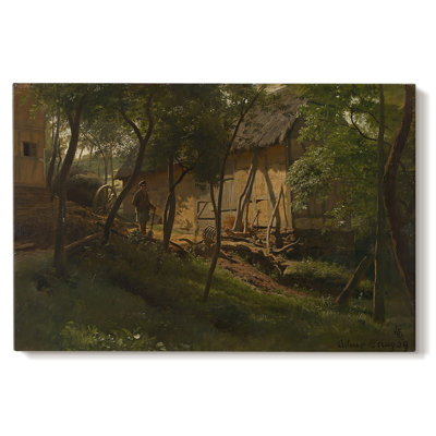 Farmhouse in the Woods-Hans Gude-Gallery Wrapped Canvas-1859