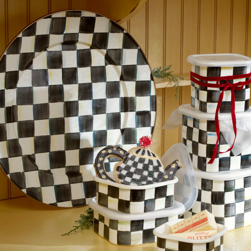 Courtly Check Serving Platter