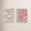 Rhythm & Ripples. Set Of 2 By Jacques Pilon - Framed Wall Art-157554312-157554314