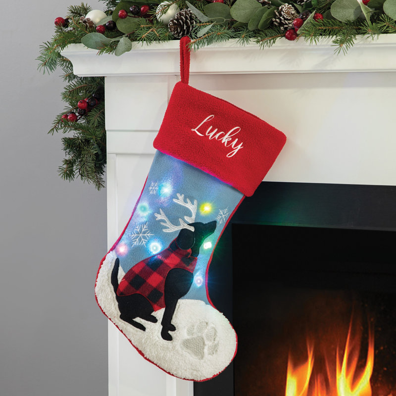 Personalized LED Stocking, Yes