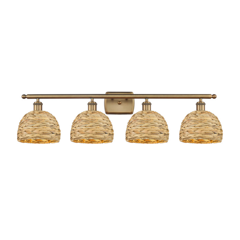 Bedinotti 4 - Light Dimmable Vanity Light, Brushed Brass